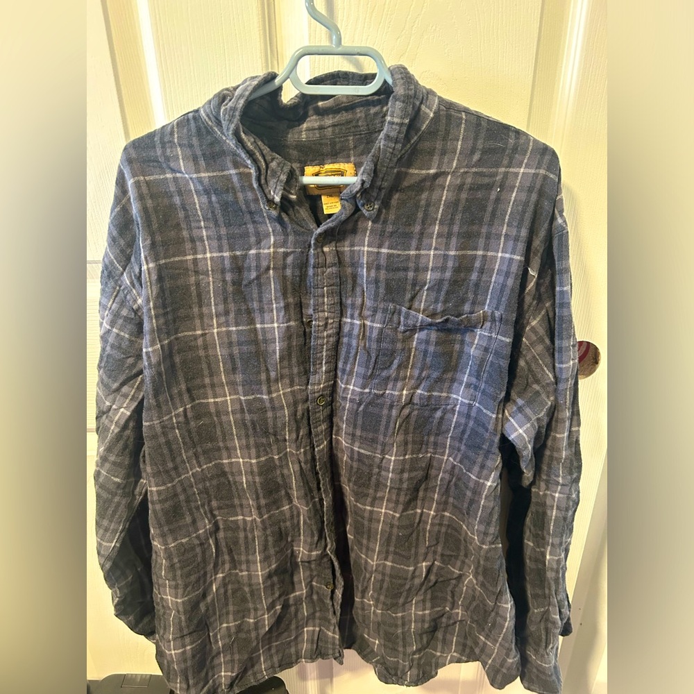 Plaid Button down